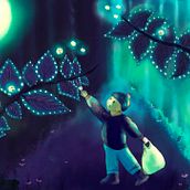 My project in Fantastical Illustrations with Procreate course Ein Projekt aus dem Bereich Traditionelle Illustration, Digitale Illustration und Digitale Zeichnung von nadiahzmr - 01.12.2021