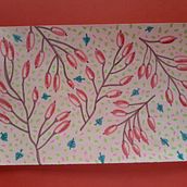 My project in Botanical Patterns in a Sketchbook: Conquer the Blank Page course. Traditional illustration, Pattern Design, Botanical Illustration, and Sketchbook project by Naima Dell'Ava - 12.01.2021