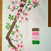 Mi Proyecto del curso: Creación de paletas de color con acuarela. Un progetto di Illustrazione tradizionale, Belle arti, Pittura, Pittura ad acquerello e Teoria del colore di Marga Barcones - 01.12.2021