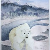 Mon projet du cours : Techniques d'aquarelle pour des illustrations féériques. Traditional illustration, Watercolor Painting, and Editorial Illustration project by carof - 12.02.2021