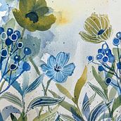 My project in Artistic Floral Watercolor: Connect with Nature course. Traditional illustration, Painting, Watercolor Painting, and Botanical Illustration project by ycarthy - 11.27.2021