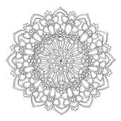 My project in The Art of Mandala Drawing: Create Geometric Patterns course. Projekt z dziedziny  R, sunek,  R i sunek atramentem użytkownika Katerina Gri - 02.12.2021