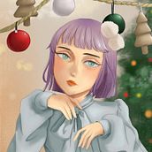 My project in Powerful Female Characters: Illustrating Confidence and Diversity course. Traditional illustration, Painting, Digital Illustration, Digital Drawing, and Digital Painting project by Yeh Chun Lin - 12.03.2021