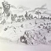 Mi Proyecto del curso: Ilustración con tinta y plumilla: captura el mundo natural Ein Projekt aus dem Bereich Skizzenentwurf, Zeichnung, Artistische Zeichnung, Sketchbook, Illustration mit Tinte und Naturalistische Illustration von Eva Martin Nieto - 03.12.2021