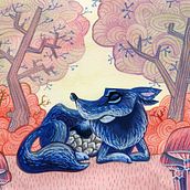 Folkstaleweek. Traditional illustration, and Children's Illustration project by Ewald Stuer - 12.03.2021