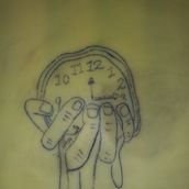 Time slipsmm away. Ilustração tradicional projeto de Stephanie Gibbs-Hannibal - 03.12.2021
