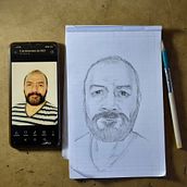 Mi Proyecto del curso: Retrato realista a lápiz: captura historias y emociones. Traditional illustration, Pencil Drawing, Drawing, Portrait Drawing, and Realistic Drawing project by Carlos de la Colina - 12.03.2021