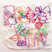 Mosberg's embroidery. Bordado projeto de Sara Mosberg - 04.12.2021