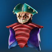 Mi Proyecto "Piru": nomad+procreate Ipad!. Traditional illustration, 3D, Character Design, Digital Illustration, 3D Modeling, 3D Character Design, and Digital Painting project by Sebastian Esposito - 12.01.2021
