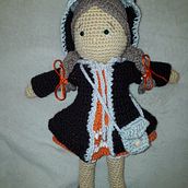 Mi Proyecto del curso: Amigurumi: diseño de ropa, pelo y complementos. Un proyecto de Artesanía, Diseño de juguetes, Tejido, Crochet y Amigurumi de Mariana Larrosa - 04.12.2021
