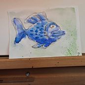 Mein Kursprojekt: Aquarellsketching: Drück deine Ideen aus . Traditional illustration, Sketching, Creativit, Drawing, Watercolor Painting, and Sketchbook project by denelbeata - 12.04.2021