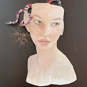 My project in Illustrated Portrait in Watercolor course. Un projet de Illustration traditionnelle, Beaux Arts, Peinture, Dessin, Aquarelle, Dessin de portrait , et Dessin artistique de burnedcupcakes - 29.07.2021