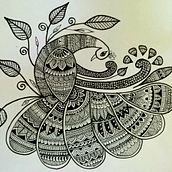 My project in The Art of Mandala Drawing: Create Geometric Patterns course. Un projet de Dessin et Illustration à l'encre de sanu_sapre - 05.12.2021
