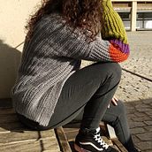 Mi Proyecto del curso: Crochet: crea prendas con una sola aguja - Hygge cárdigan. Fashion Design, Fiber Arts, DIY, and Crochet project by Eva M&M - 12.05.2021