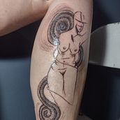 Meu projeto do curso: Tatuagem para principiantes. Tattoo Design project by Drea Julião - 12.05.2021