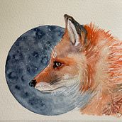 My project in Expressive Animal Portraits in Watercolor course. Un progetto di Illustrazione tradizionale, Pittura ad acquerello, Disegno realistico e Illustrazione naturalistica di Carleen Desautels - 05.12.2021