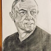 Mein Kursprojekt: Realistische Porträts mit Graphit Bleistift. Traditional illustration, Fine Arts, Sketching, Pencil Drawing, Drawing, Portrait Drawing, Realistic Drawing, Artistic Drawing, and Figure Drawing project by Roswitha Berger - 12.05.2021