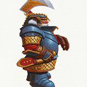 Mon projet du cours : Illustration de personnages à l’acrylique. Traditional illustration, Character Design, Painting, Comic, Acr, and lic Painting project by Dorian Le Brenn - 12.05.2021