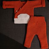 My project in Knitting for Children's Garments course. Projekt z dziedziny Projektowanie mod,  Tkactwo i DIY użytkownika firsova_anastasiia - 05.12.2021