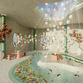 My project in Interior ArchViz: Create Surreal 3D Designs with Blender course. Een project van Architectuur, Interactief ontwerp, Digitale architectuur y Architecturale visualisatie van kate_tsiou88 - 06.12.2021