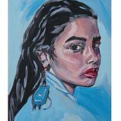 My project in Expressive Oil Portraiture: Explore the Alla Prima Technique course. Un proyecto de Pintura y Pintura al óleo de Jasna Bogunović - 06.12.2021