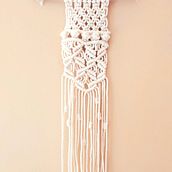 Mi Proyecto del curso: Macramé: nudos básicos y complejos. Un projet de Création d'accessoires, Design d'intérieur, Décoration, Art textile , et Macramé de jennicarrion94 - 06.12.2021