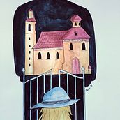 Mi Proyecto del curso: Relatos ilustrados: de la idea al papel. Traditional illustration, Fine Arts, Painting, Pencil Drawing, Drawing, Watercolor Painting, Children's Illustration, and Narrative project by Elena Martínez - 12.06.2021