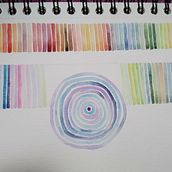 Mi Proyecto del curso: Técnicas modernas de acuarela. Traditional illustration, Fine Arts, Painting, and Watercolor Painting project by Linda Cisneros - 12.06.2021