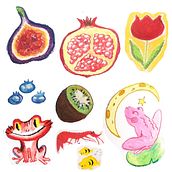 My project in Illustration Techniques to Unlock your Creativity course. Design, Traditional illustration, Fine Arts, Painting, Creativit, Creating with Kids, and Sketchbook project by Kyle - 12.06.2021