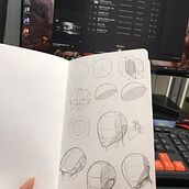 Mi Proyecto del curso: Sketchbook de retrato: explora el rostro humano. Un proyecto de Bocetado, Dibujo, Dibujo de Retrato, Dibujo artístico y Sketchbook de Nayeli Alejo Mejia - 06.12.2021