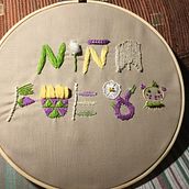Mi Proyecto del curso: Introducción al bordado en relieve. Embroider project by Carme Bach Paré - 12.06.2021