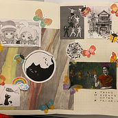 Il mio progetto del corso: Bullet journal creativo: pianificazione e creatività . Traditional illustration, Lettering, Drawing, H, and Lettering project by bamboosuitubi - 12.06.2021