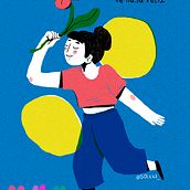 Ilustración original de tu puño y tableta. Traditional illustration, Drawing, Digital Illustration, and Digital Drawing project by Soledad Andreu Rojas - 12.07.2021