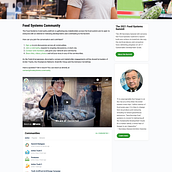 UN Food Systems Summit 2021 Community. Een project van  Webdevelopment van Jerry Laviña - 07.12.2021