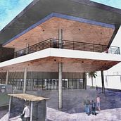 Mercado Central Minorista de Boca Chica . Architecture project by Daniel Ely - 12.07.2021