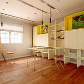 FLEXIBLE SPACE. Architecture, 3D Modeling, Digital Architecture, 3D Design, and ArchVIZ project by cursosd_1746535593 - 12.07.2021