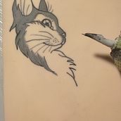 Meu projeto do curso: Técnicas de tatuagem blackwork com fine line. Un proyecto de Diseño de tatuajes de Anderson Rodrigues - 30.11.2021