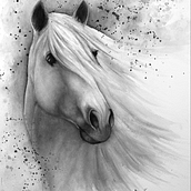 My project in Expressive Animal Portraits in Watercolor course. Un proyecto de Ilustración tradicional, Pintura a la acuarela, Dibujo realista e Ilustración naturalista				 de ingenium - 04.12.2021