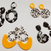 Mój projekt z kursu: Projektowanie biżuterii z glinki polimerowej dla początkujących. Un progetto di Design di accessori, Artigianato, Design di gioielli e DIY di frackiewiczmaja - 07.12.2021