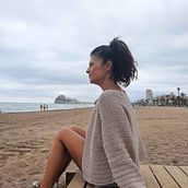Mi Proyecto del curso:  Top-down: prendas a crochet de una sola pieza. Fashion Design, Fiber Arts, DIY, and Crochet project by Isabel Rodríguez Comin - 12.08.2021
