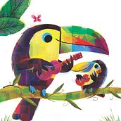 High Five Magazine Cover illustration for Highlights . Children's Illustration, Traditional illustration, and Digital Illustration project by Gareth Lucas - 12.08.2021