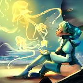 My project in Character Digital Painting: Creating Magical Scenes course. Ilustração tradicional, Design de personagens, Ilustração digital, e Desenho digital projeto de Juntao Smith - 06.12.2021