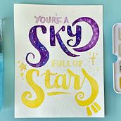 My project in Watercolor Paint Brush Calligraphy for Beginners course. Un projet de Calligraphie , et Aquarelle de Siara Gogh - 03.12.2021