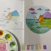 Mi Proyecto del curso: Técnicas de ilustración con acuarela y gouache. Un progetto di Illustrazione tradizionale, Belle arti, Pittura, Pittura ad acquerello, Illustrazione infantile e Pittura gouache di Edith Mariana Barajas Michel - 09.12.2021