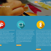 Creación de la web www.aprendeconmuchoarte.com. UX / UI, IT, Web Design, Web Development, No-Code Development, and Digital Product Design project by Elena Checa - 12.09.2021