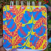 Mi Proyecto del curso: Patrones botánicos en sketchbook: conquista la página en blanco Ein Projekt aus dem Bereich Traditionelle Illustration, Musterdesign, Botanische Illustration und Sketchbook von Romina Hadad - 04.12.2021