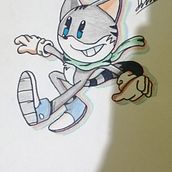Mi Proyecto del curso: Introducción a la creación de personajes estilo cartoon. Traditional illustration, Character Design, and Drawing project by Alejandro Avalos Santamaria - 12.10.2021