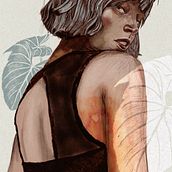 Il mio progetto del corso: Ritratto illustrato con Procreate. Traditional illustration, Vector Illustration, Digital Illustration, and Portrait Drawing project by antonella Miracapillo - 12.10.2021