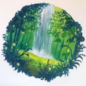 My project in Painting Atmospheric Landscapes with Gouache course. Traditional illustration, Painting, and Gouache Painting project by walsh26art - 12.10.2021