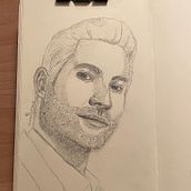 My project in Portrait Sketchbooking: Explore the Human Face course. Un progetto di Bozzetti, Disegno, Disegno di ritratti, Disegno artistico e Sketchbook di Yve - 10.12.2021